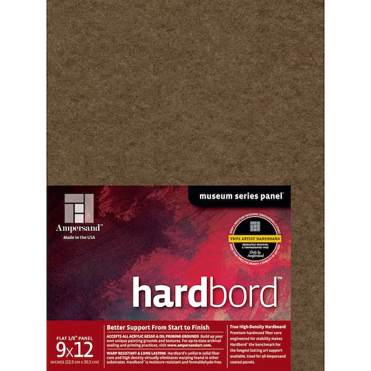 Ampersand&#x2122; Hardbord&#x2122; Museum Series Uncradled Panel